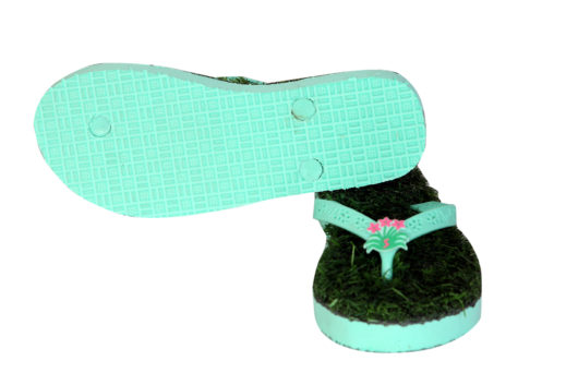 Remson India Classy Grass Slippers Sole View