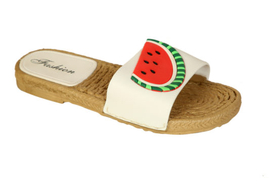 Remson India Fashion White Watermelon Slippers