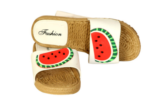 Remson India Fashion White Watermelon Slippers - Image 2